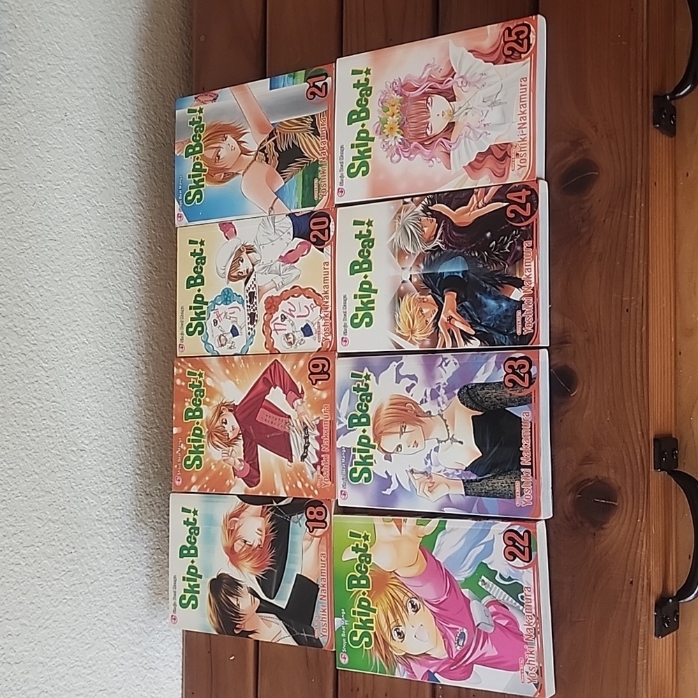 Skip Beat English Manga Lot Volumes 18-25 Vol Series Set Yoshiki Nakamura
